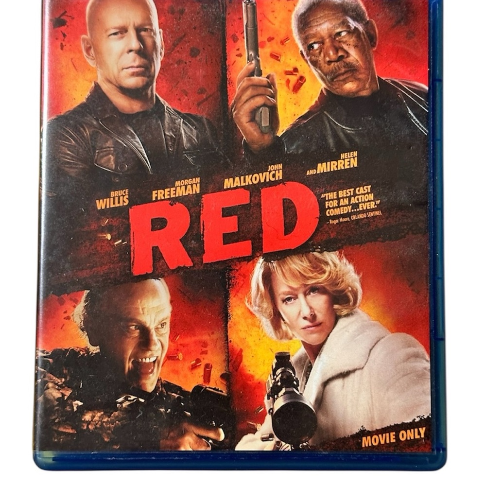 RED Blu-ray DVD Movie